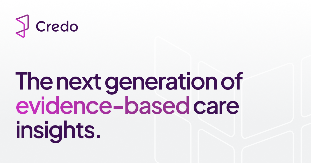 Credo - The next generation of value-based care insights
